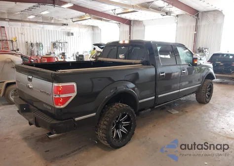 2014 Ford F150 Platinum из США, поврежденный, VIN 1FTFW1ET7EFB44604